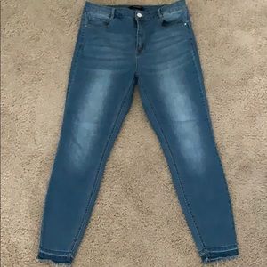 Charlotte Russe Refuge Super Skinny High Waisted